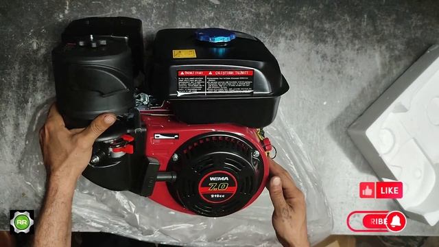 WEMA / Gasoline engin / unboxing / çıplak motor / kutudan çıkarma #semak смотреть онлайн