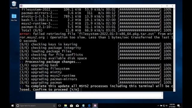 C Programming x01 Install gcc using msys64 on win 10 смотреть онлайн
