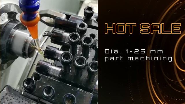 KM25 small CNC lathe machine смотреть онлайн