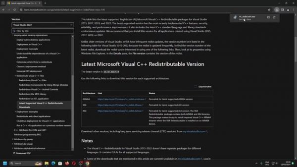 The code execution cannot proceed because mfc140.dll was not found  Reinstalling the program may fi