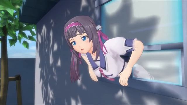 Gal Gun Double Peace Stuck In Window 10 Min смотреть онлайн