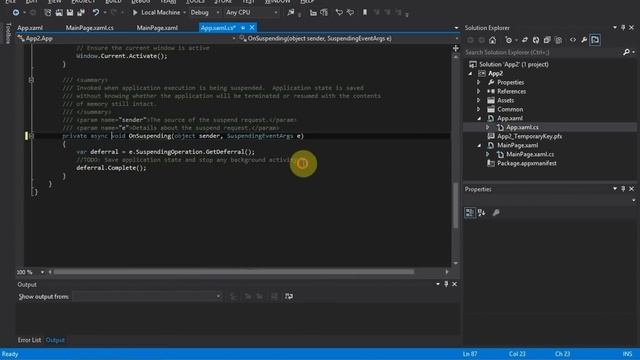 Windows 8 Development - Saving Session State смотреть онлайн