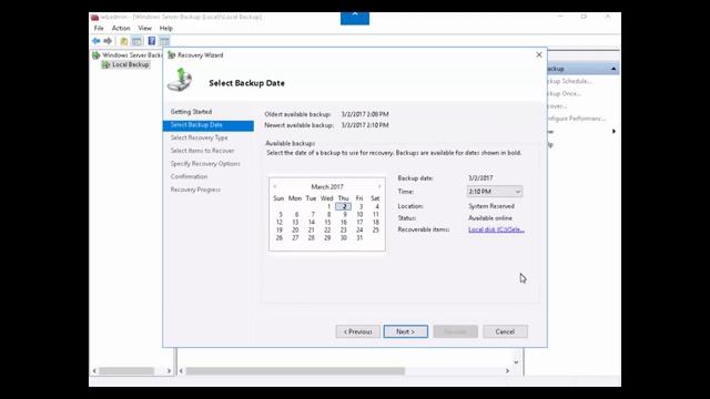 8 Windows Server 2016 Backup and Restore смотреть онлайн