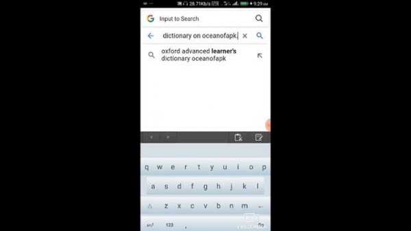 How to download Oxford Advanced Learner's Dictionary in free.