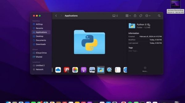 zsh: command not found: | Python macOS terminal | how to fix