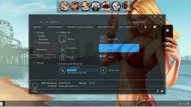 SkinPack GTAV win8 смотреть онлайн