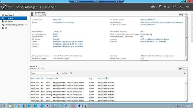 Network Teaming in Windows Server 2012 смотреть онлайн