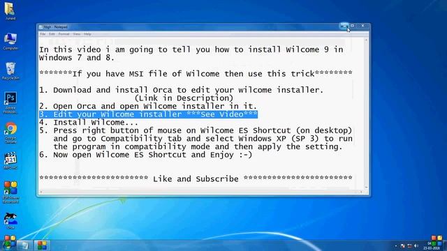 How to install and run Wilcome 9 in Windows 7, 8 and 10 (32/64 bit) смотреть онлайн