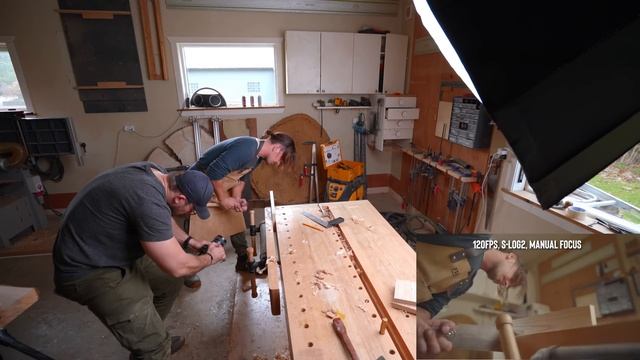 How To Shoot B ROLL Of A Woodworker | Behind The Scenes смотреть онлайн