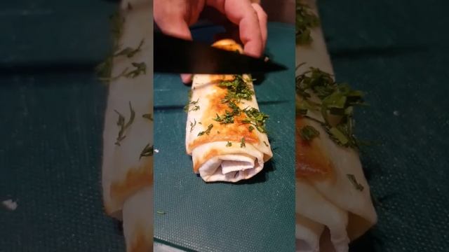 Вкусно и просто,Яйца, сыр, зелень ,лаваш #яйца #зелень #лаваш #сыр #завтрак #обед #ужин