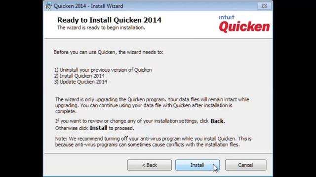 How to install Quicken 2014 смотреть онлайн