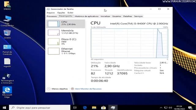 Windows 10 2004 Build 19041.450 32 Bits | Pc Fraco Alto Desempenho