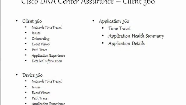 Cisco DNA Center Assurance - Part 3 - Health Scores, Client 360, Path Trace - CCNA Study смотреть онлайн