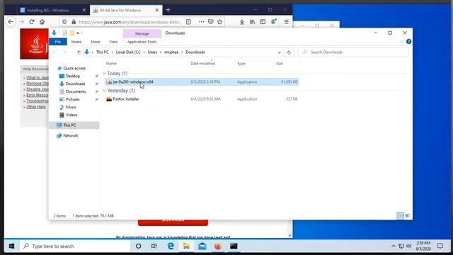 Installing JES - Windows смотреть онлайн