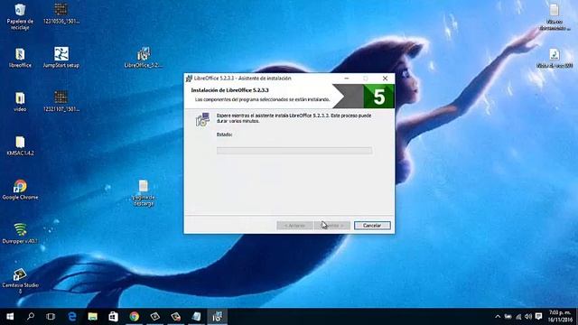 Como descargar e instalar libreOffice gratis compatible con Win .10, 8, 7 y Mac OS X. смотреть онлайн