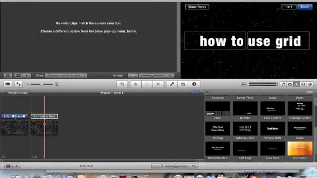 How to make an intro using imovie 11, mac смотреть онлайн