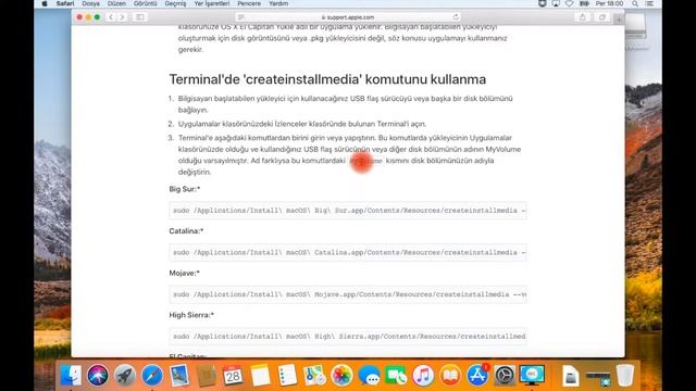 MacOS High Sierra Bootable Disk Oluşturma смотреть онлайн