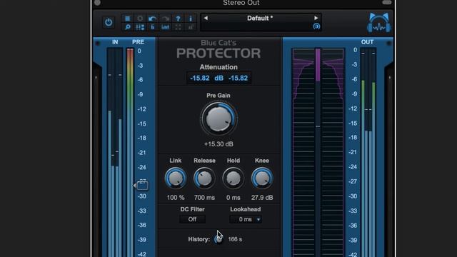 Blue Cat's Protector: a brickwall limiter for your master buss смотреть онлайн