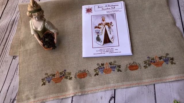 Flosstube#20. Autumn Half Doll... the making of and ready work... смотреть онлайн