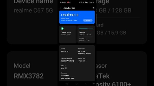 Realme c67 5G new update | Realme UI 5.O Stable update | Android 14 update смотреть онлайн