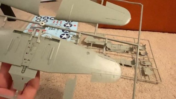 Academy 1/48 SBD Dauntless unboxing and first impressions