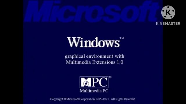 Hidden Windows Graphical Environment with Multimedia Extensions 1.0 Startup Sound смотреть онлайн