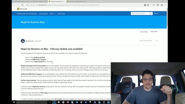 #Skype4BRecap - Feb-10-2017 - Lync/S4B Client Update, Mac Update, Goodbye Live Meeting смотреть онлайн