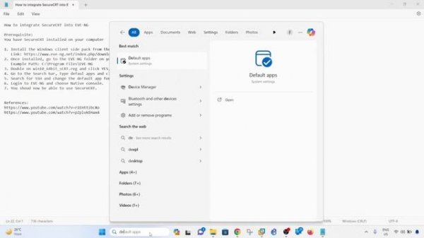 How to Integrate SecureCRT into EVE-NG (QUICK and EASY)
