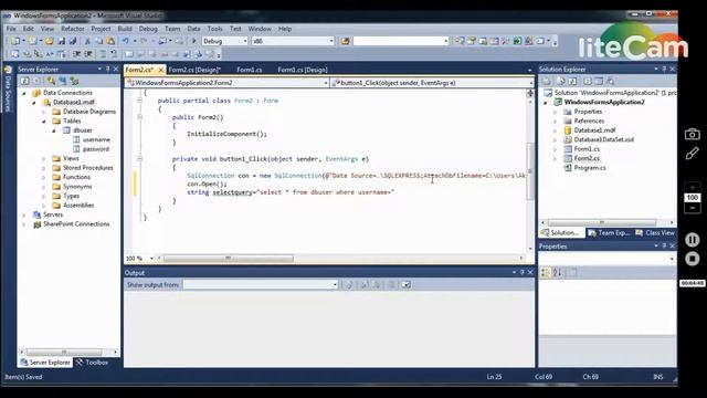 Retrieve Data from the Database in Windows Application смотреть онлайн