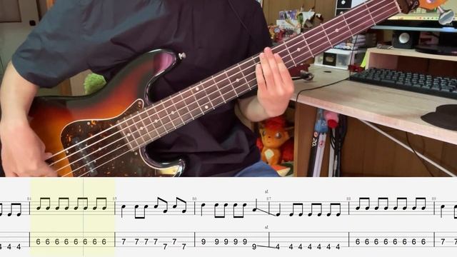 StaRt - Mrs. GREEN APPLE Bass cover смотреть онлайн
