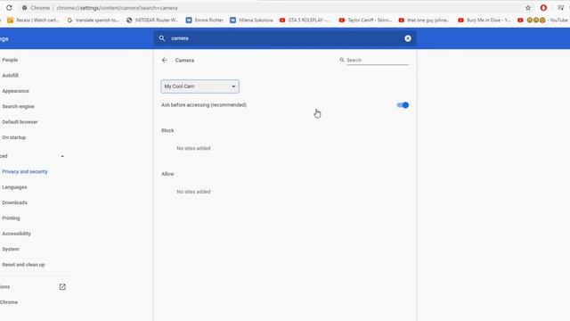 how to choose your camera in any browser смотреть онлайн