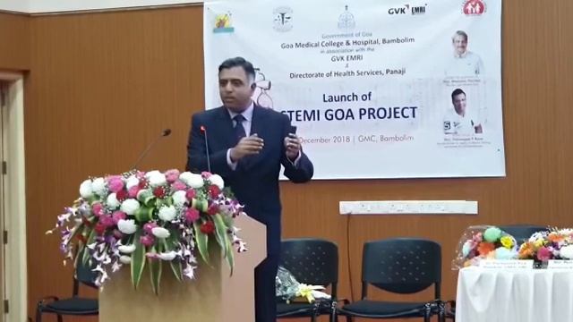 Dr Charit Bhograj, MD Of Tricog Speaking At The Launch Of STEMI Project смотреть онлайн