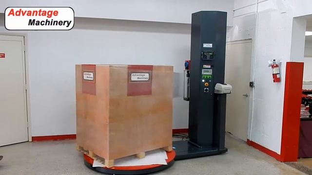 Semi-Automatic Stretch Wrapping Machine Model: PSW B Scale and Printer смотреть онлайн