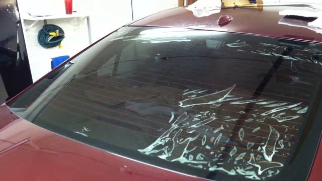 How To tint a back window on a car смотреть онлайн