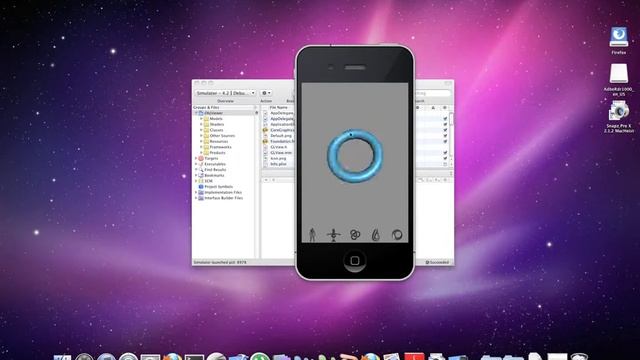 3D Object viewer using OpenGL ES on an iPhone смотреть онлайн