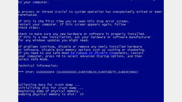 WINDOWS ERROR REMIX HAS BSOD WINDOWS VISTA смотреть онлайн