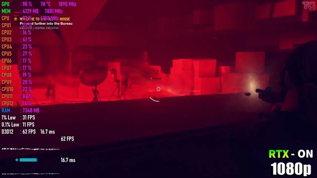 Control : RTX 2060 - Ryzen 5 3600 смотреть онлайн