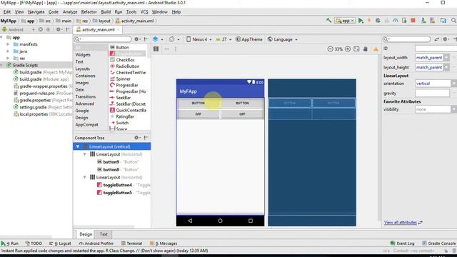 فيديو #45 | LinearLayout | شرح الـ Nested смотреть онлайн