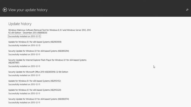 Windows 8.1 How to view windows update history смотреть онлайн