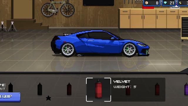 Lamborghini Huracan no mods | Pixel car racer | смотреть онлайн