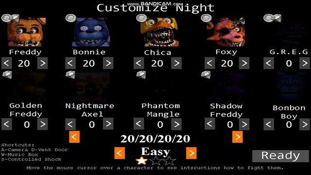 [FNAF ULTIMATE EDITION] EXTRAS,JUMPSCARES AND CUSTOM NIGHT #FNAF смотреть онлайн