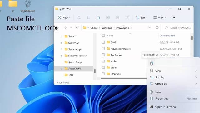 Fix mscomctl.ocx error : Cara mudah memperbaiki error Run time error '339' pada Windows 10 / 11 смотреть онлайн