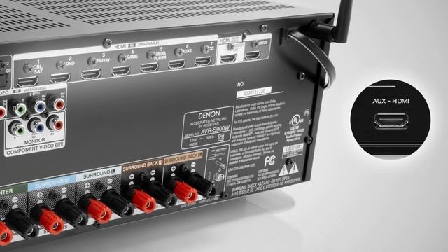 Flawless Meets Wireless with the Denon AVR-S900W A/V Receiver, equipped with the latest HDMI 2.0 смотреть онлайн