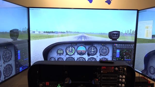 Three-PC-Network Setup with three 4K TVs running X-Plane 11 смотреть онлайн