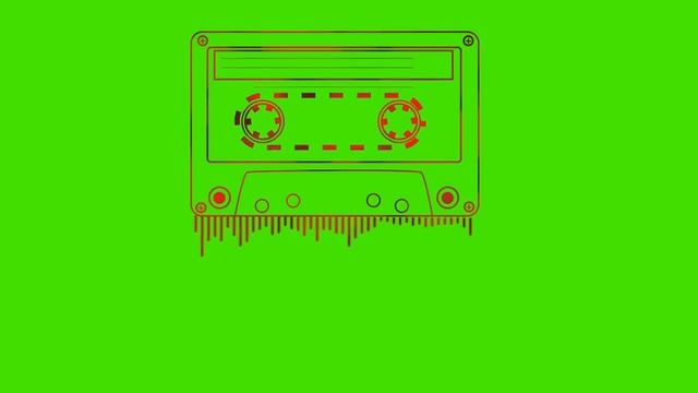 GREEN SCREEN MUSIC EQUALIZER | CASSETTE STYLE | AAA смотреть онлайн