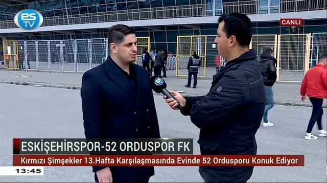 ESKİŞEHİRSPOR - 52 ORDUSPOR MAÇ ÖNÜ YAYINI 23.11.2022 смотреть онлайн