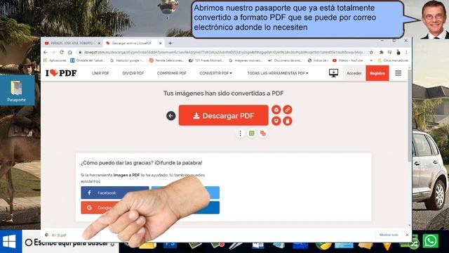 Transforma tu pasaporte a formato PDF - fácil de hacer смотреть онлайн