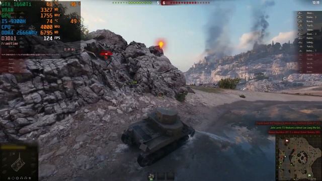 World Of Tanks | GTX 1660 Ti & I5 9300h Lenovo Legion Y540 [Ultra Settings]