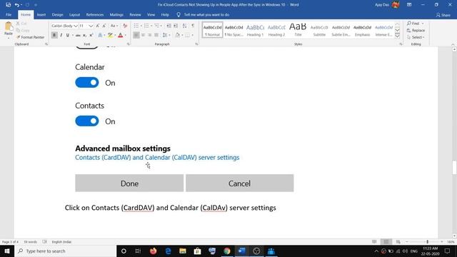 Fix iCloud Contacts Not Showing Up in People App After the Sync in Windows 10 смотреть онлайн