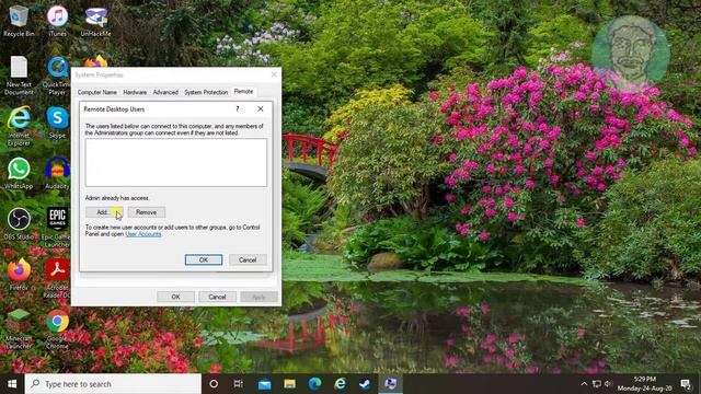 How To Add Users To Access Remote Desktop In Windows 7/8/10 смотреть онлайн